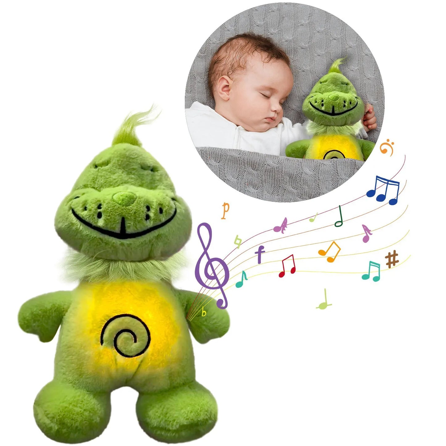 peluche con sonido de respiración