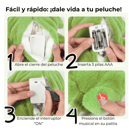 peluche inspirado en el Grinch